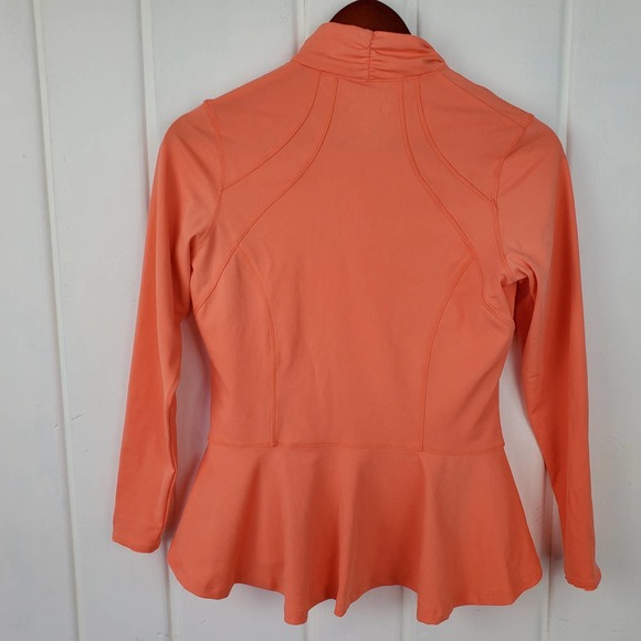 Coolibar Diamond Cove Swim Jacket UPF 50 Peplum Performance Womens XXS - Picture 7 of 10